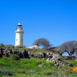 Пафос- маяк.Кипр.