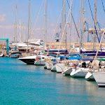 Ларнака - Марина.Порт для яхт в Ларнаке.Кипр. Рыбалка на Кипре.
